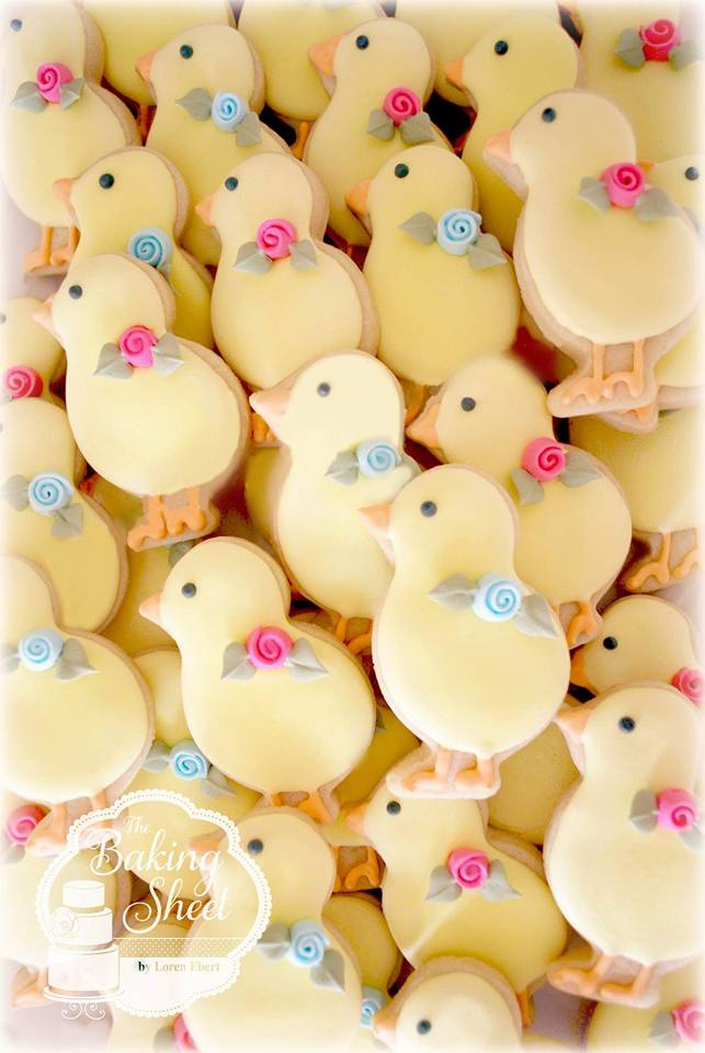 Little chick cookies by Loren O'Neill Ebert - The Baking Sheet