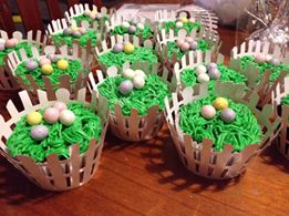 Easter Egg cupcakes by Tarnz Travieso