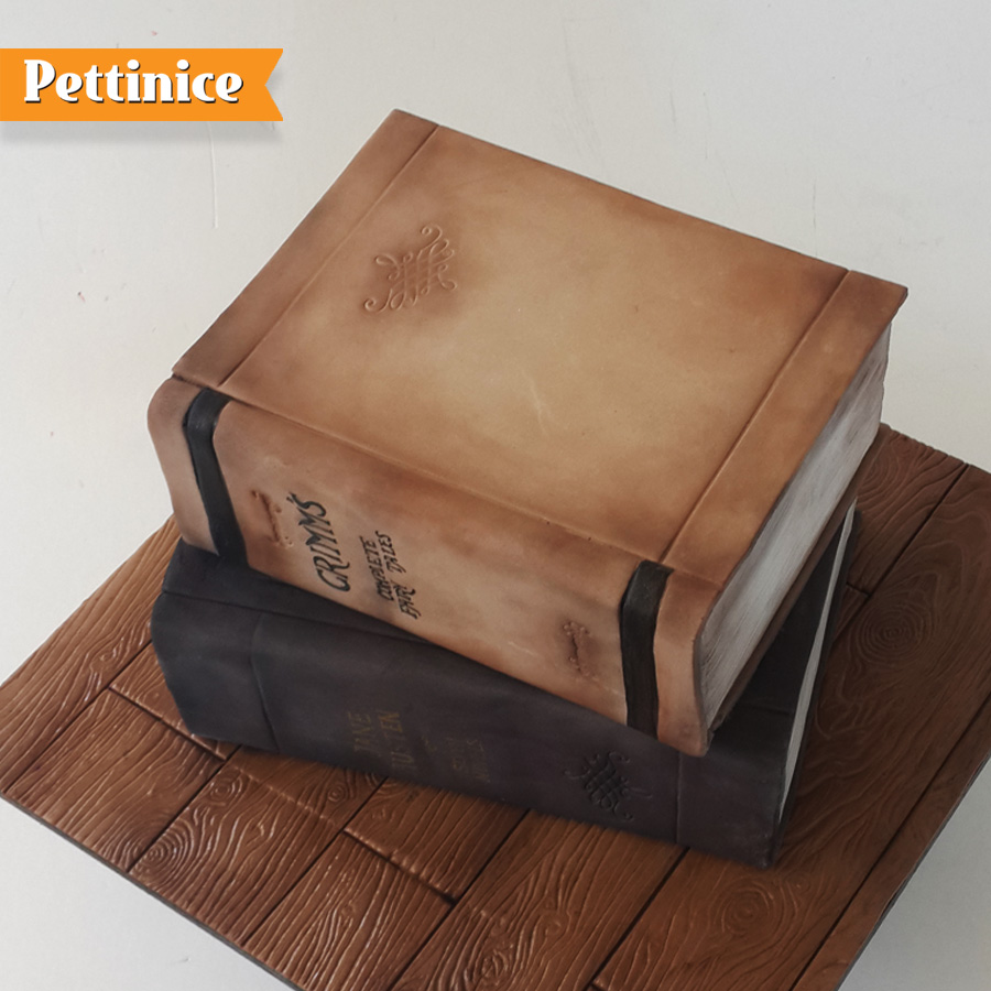 how to make a book report cake