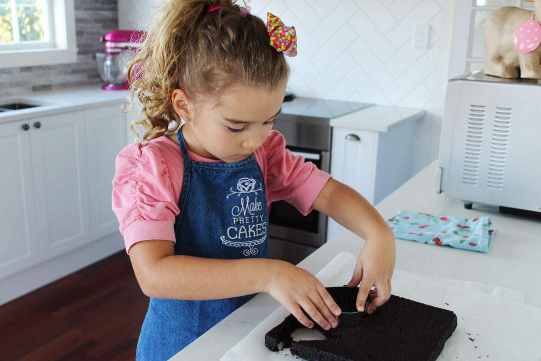 Work out your cuts before you begin, to make the best use of all your brownie!