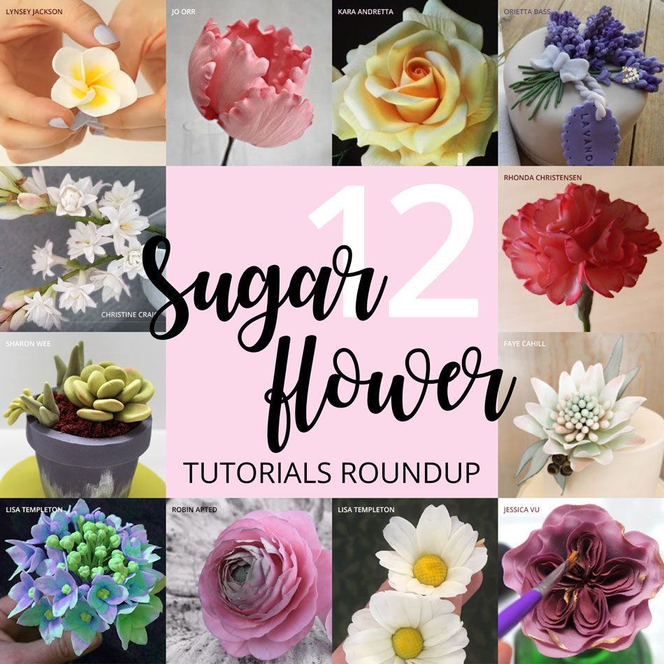 Pettinice 12 Sugar Flower Tutorials