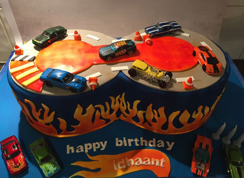 Hotwheels cake by Rene Schippers