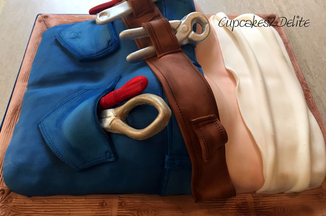 Tool belt cake by Lisa Cunningham