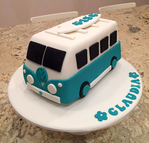 VW kombi cake  by Wendy Tipper