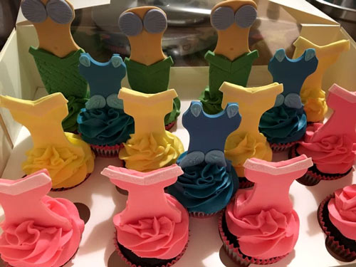 Princess cupcakes by Melissa Gawn