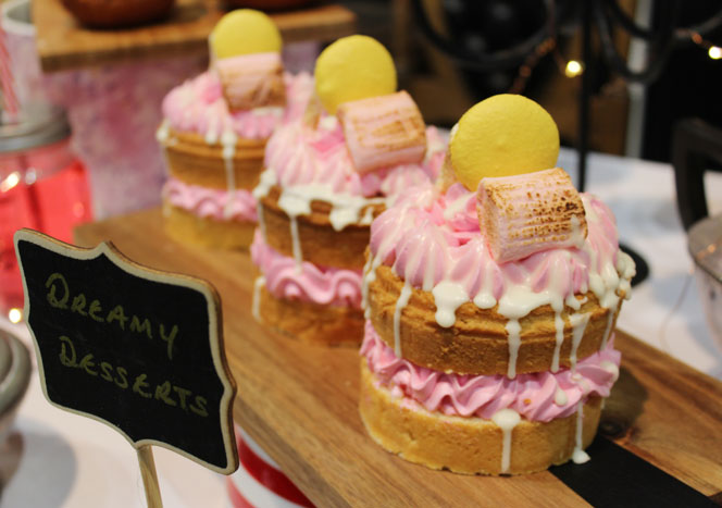 Dreamy desserts were abundant on the table!