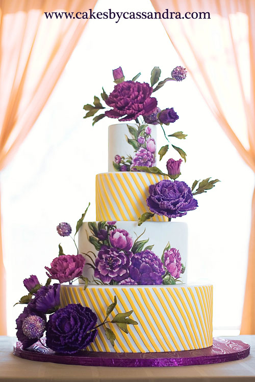 Wedding cake by Cassandra Fairbanks