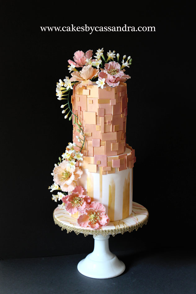 Wedding cake by Cassandra Fairbanks