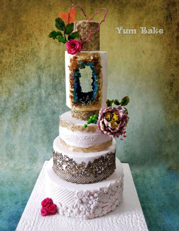 Wedding cake by Ruchi Gupta