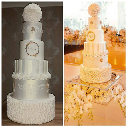 Wedding cake by Sandra Seiler