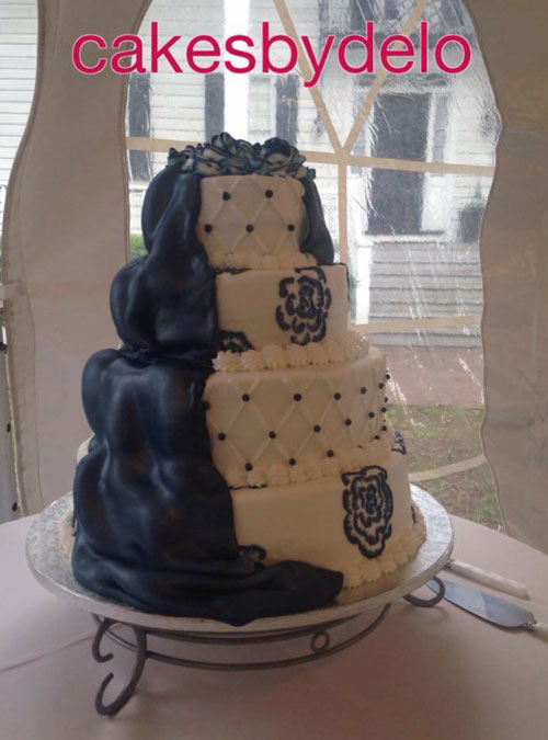 Wedding cake by Deloris
