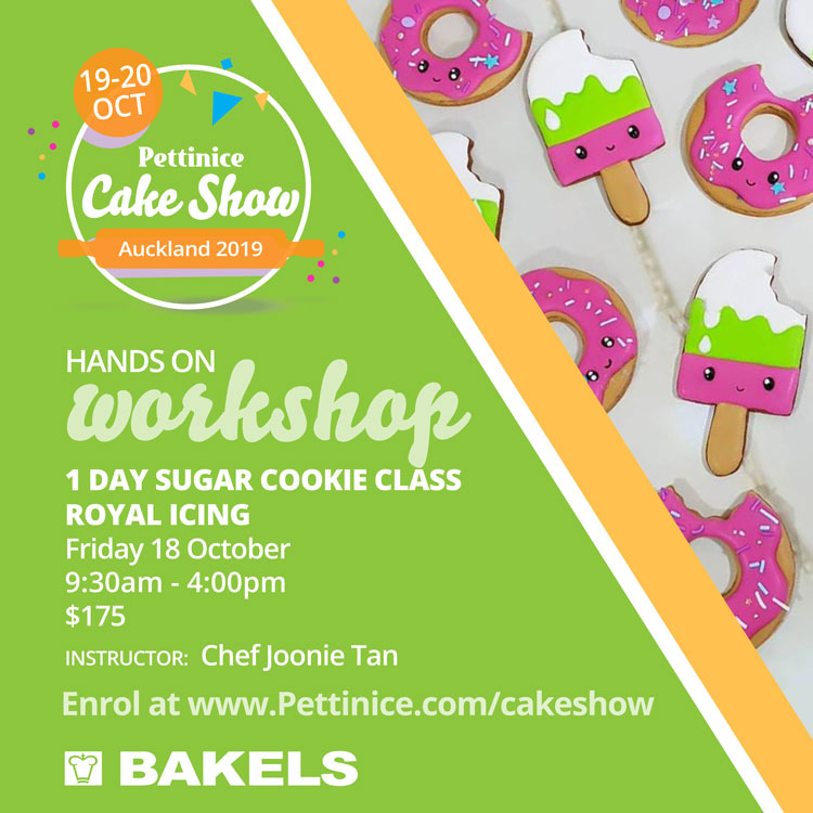 Cookie Class - Chef Joonie Tan