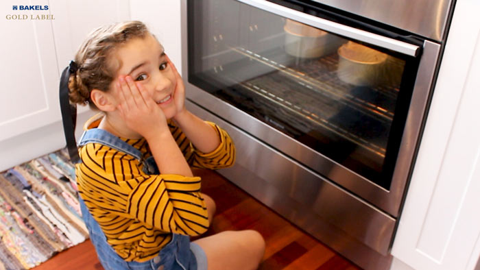 Bake your cakes at 170 C for about 50 minutes, depending on your oven.  The hardest part of baking is WAITING!