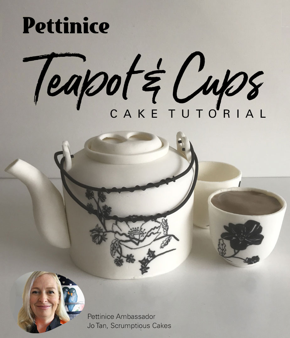 Realistic teapot cake tutorial