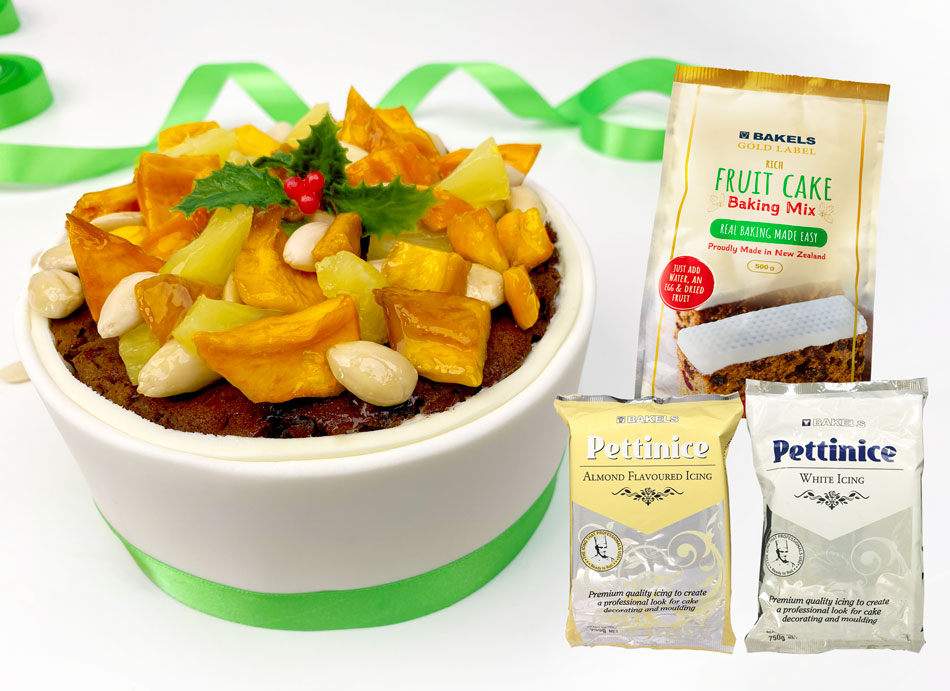 Pettinice Mango Pineapple Christmas Cake