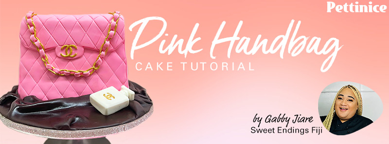 How to make a Handbag Cake you can Carry - YouTube