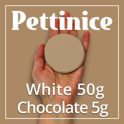 White 50g / Chocolate 1g