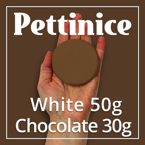 White 50g / Chocolate 30g